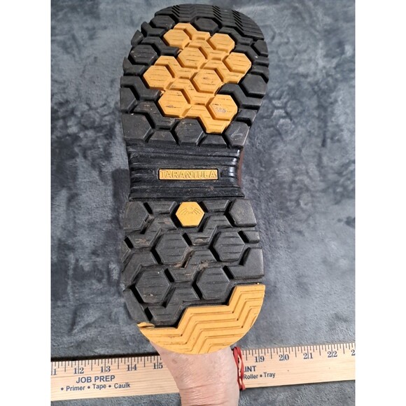 Dakota Men's Mid-Cut Aluminum Toe Comp Safety 6100 Work Boots Brown Size 9M - Picture 8 of 13